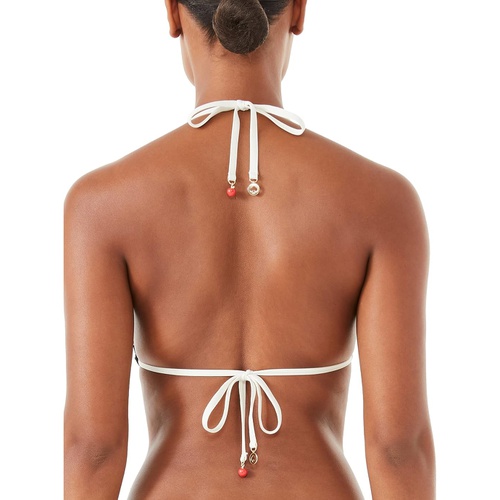 케이트스페이드 Kate Spade New York Apple Toss Triangle Bikini Top
