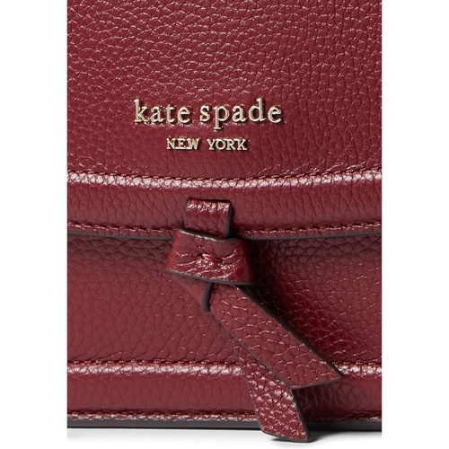 케이트스페이드 Kate Spade New York Knott Pebbled Leather Flap Crossbody