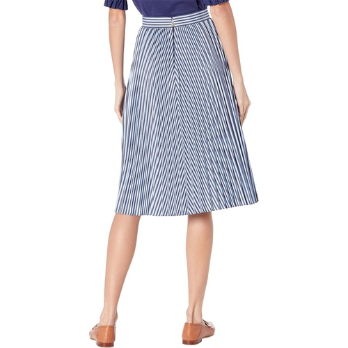 케이트스페이드 Kate Spade New York Pastry Stripe Pleated Skirt