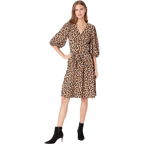 케이트스페이드 Kate Spade New York Lovely Leopard Wrap Dress