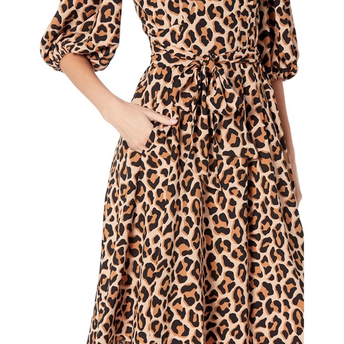 케이트스페이드 Kate Spade New York Lovely Leopard Wrap Dress