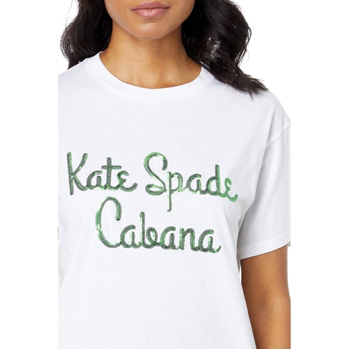 케이트스페이드 Kate Spade New York Logo Cabana Tee
