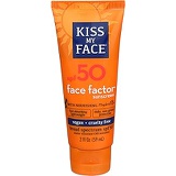 Kehe Solutions Kiss My Face Face Factor Face + Neck Sunscreen SPF 50 2 OZ