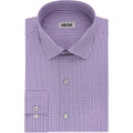 Unlisted by Kenneth Cole Mens Dress Shirt Slim Fit Checks and Stripes (Patterned)