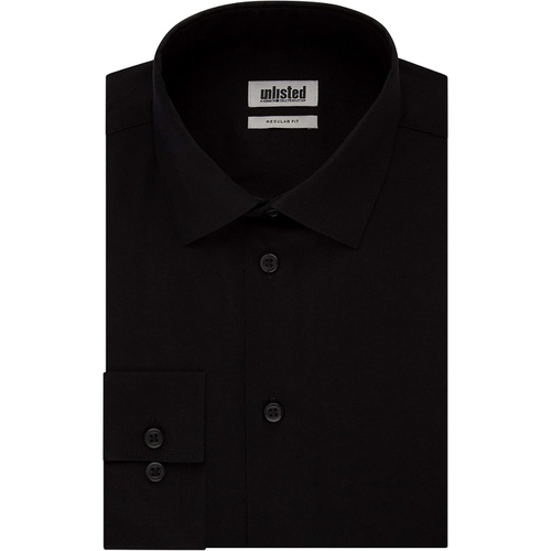  Kenneth Cole Unlisted Mens Dress Shirt Regular Fit Solid