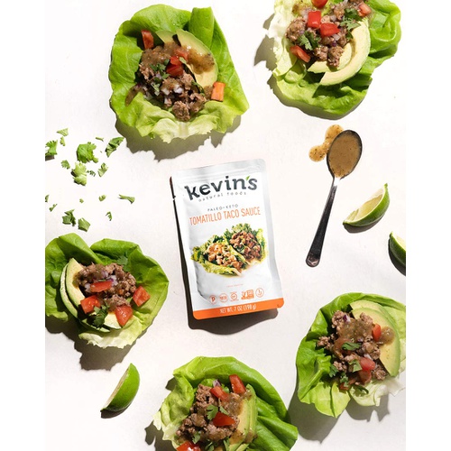 Kevins Natural Foods Cilantro Lime Sauce - Keto and Paleo Simmer Sauce - Stir-Fry Sauce, Gluten Free, No Preservatives, Non-GMO - 3 Pack (Cilantro Lime)