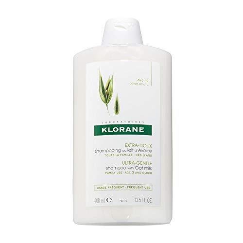  Klorane Ultra-Gentle Shampoo with Oat Milk, Suitable for the Entire Family, SLS and Paraben Free