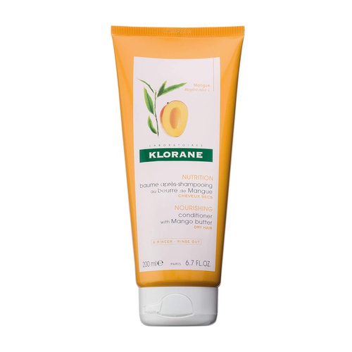  Klorane Nourishing Conditioner with Mango Butter, Moisturize and Hydrate Dry Hair, Paraben, Silicone, Sulfate Free