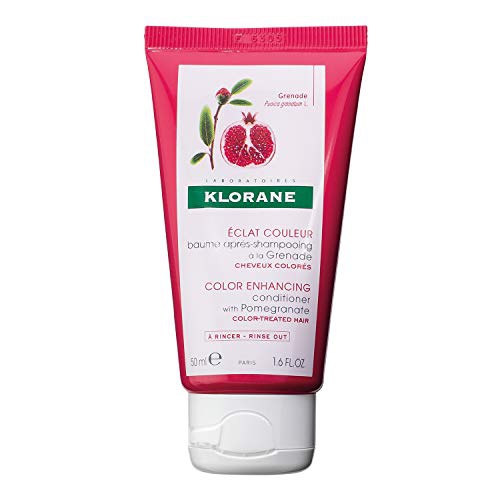  Klorane Sulfate Free Anti-Fade Shampoo with Pomegranate for Color Treated Hair, Color Protection, Adds Vibrancy and Shine