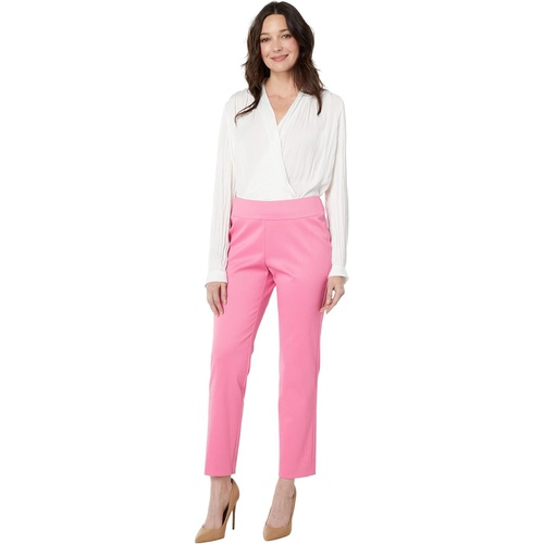  Krazy Larry Pull-On Pique Ankle Pants
