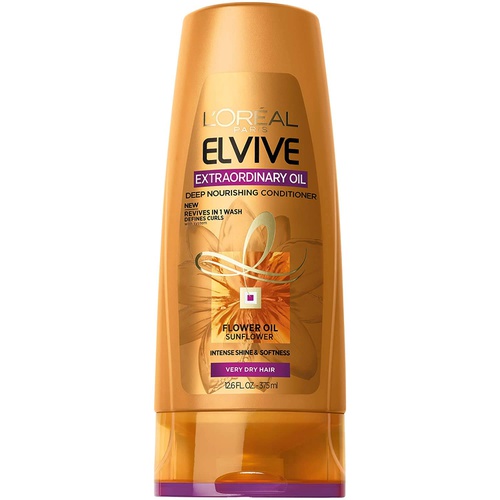  LOreal Paris Elvive Extraordinary Oil Curls Conditioner, 12.6 fl; oz; (Packaging May Vary)