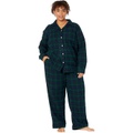 L.L.Bean Plus Size Scotch Plaid Flannel Pajamas Plaid
