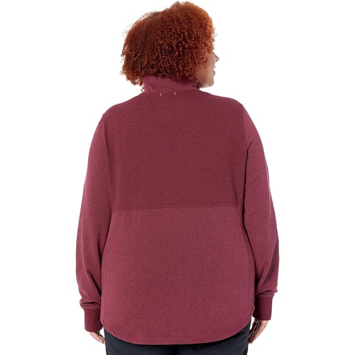  L.L.Bean Plus Size Cozy Mixed Knits Pullover