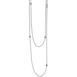 LAGOS Caviar Icon Strand Necklace_SILVER