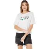 LAmade Love Your Mother Earth Crop Band Tee with Give Back To Tree People