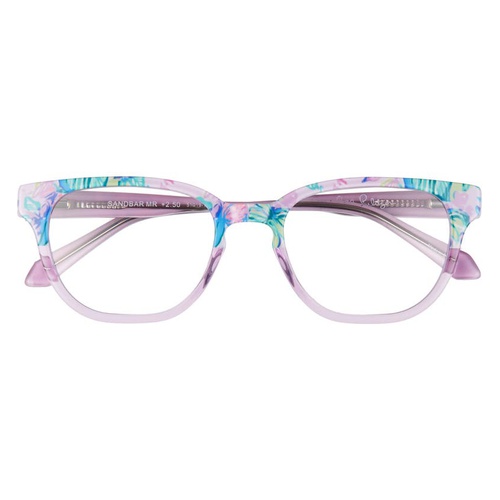  Lilly Pulitzer Sandbar 51mm Reading Glasses_MERMAID IN THE SHADE