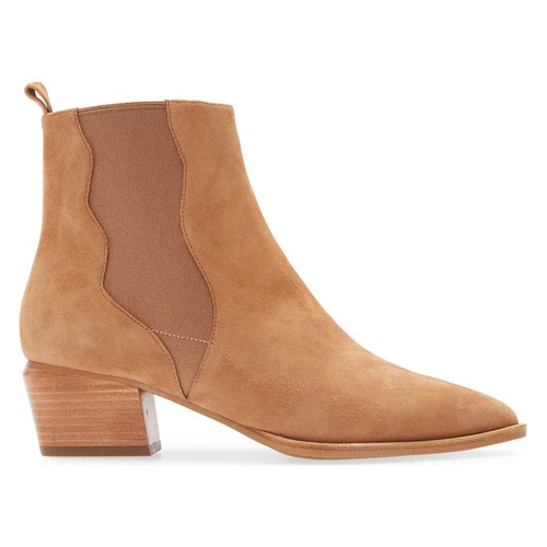 Linea Paolo Vu Chelsea Bootie_WHISKEY SUEDE