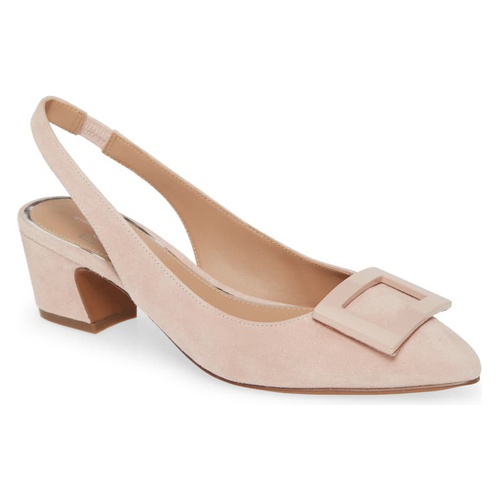  Linea Paolo Baize Buckle Pointed Toe Slingback Pump_BLUSH SUEDE