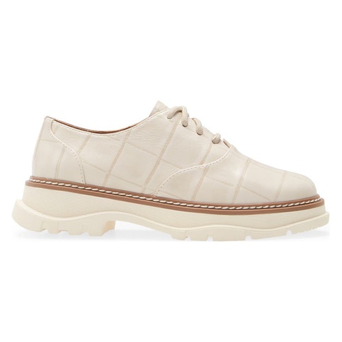  Linea Paolo Moira Oxford Flat_CREAM TWO TONE SHEEPSKIN