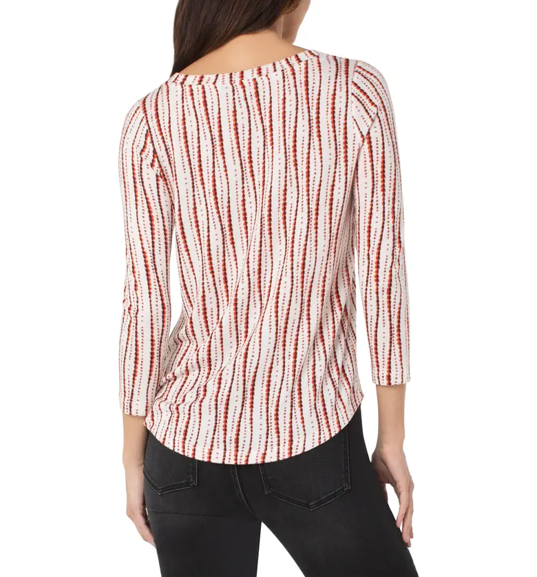  Liverpool Los Angeles Liverpool Los Angles Shibori Stripe Knit Top_SHIBORI STREET PRINT