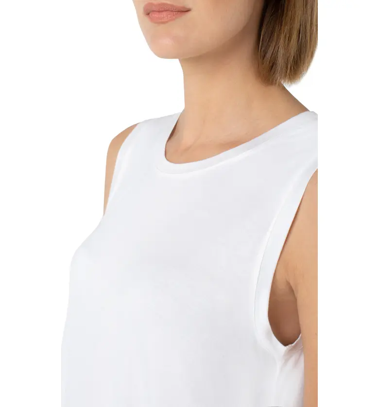  Liverpool Los Angeles Scoop Neck Tank_SNOW