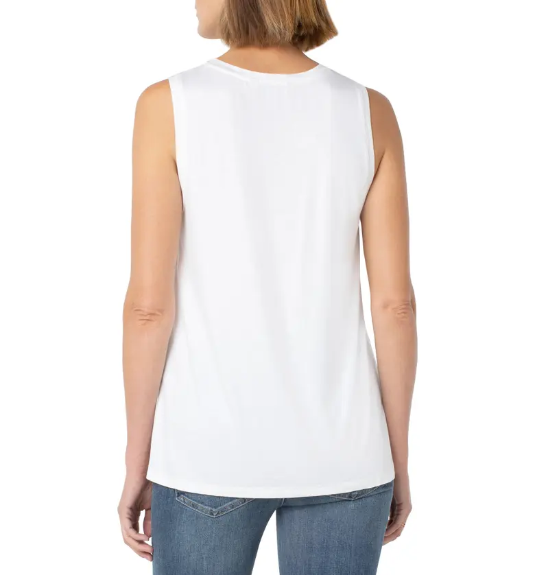  Liverpool Los Angeles Scoop Neck Tank_SNOW