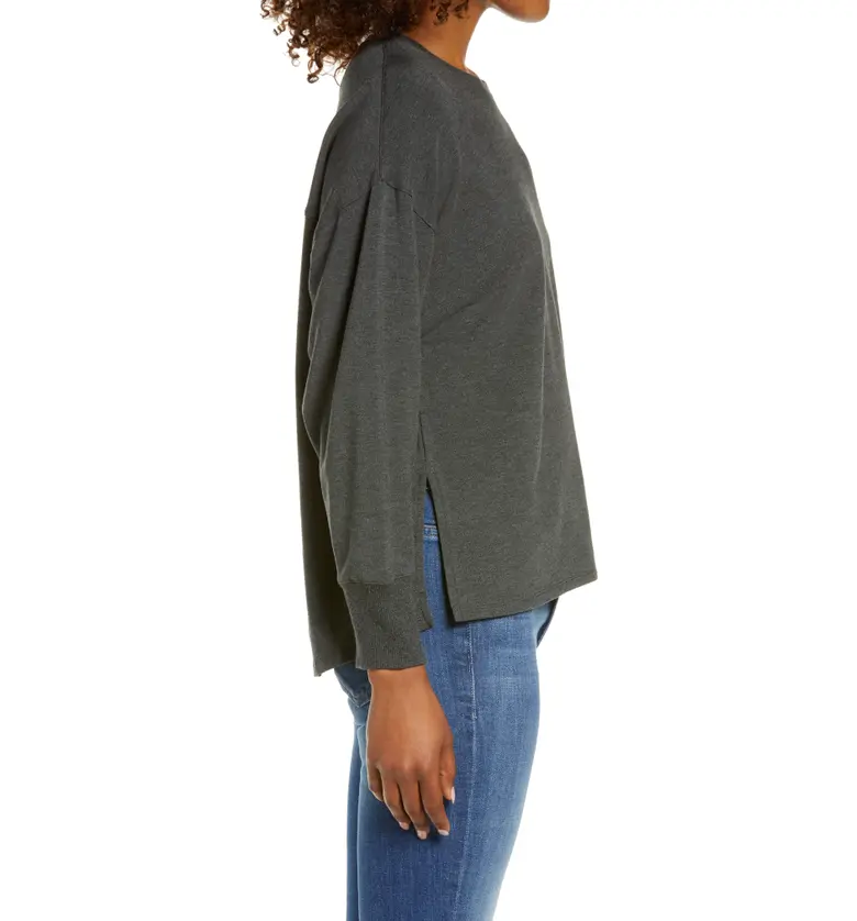  LLBEAN L.L.Bean SoftFlex Sweatshirt_MIDNIGHT BLACK