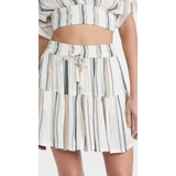 L*Space Rae Striped Skirt