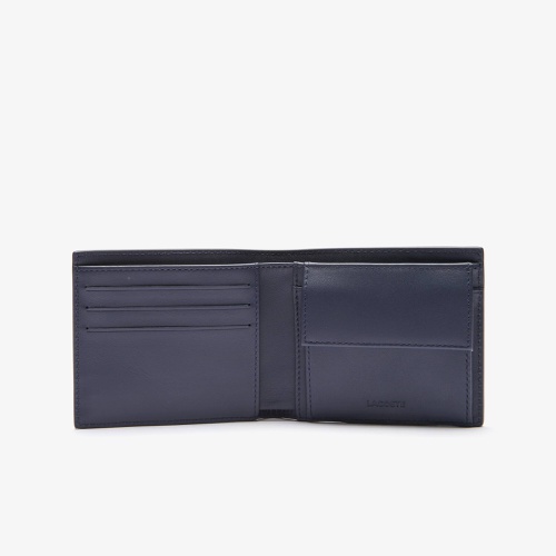 라코스테 Lacoste Mens Fitzgerald Leather Wallet