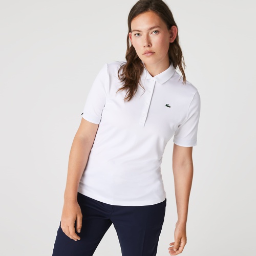 라코스테 Lacoste Womens SPORT Breathable Stretch Golf Polo
