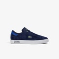 Mens Lacoste Powercourt Leather Color Contrast Sneakers