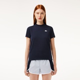 Lacoste Womens SPORT Organic Cotton Jersey T-Shirt