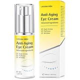 Lagunamoon Anti Aging Eye Cream | Natural, Vegan & Cruelty Free | Under Eye Cream with Hyaluronic Acid for Dark Circles, Puffiness, Fine Lines, Wrinkles | Moisturizer Suitable for All Skin Ty