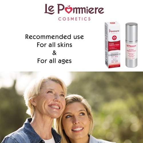  Le Pommiere serum for face moisturizer 1.1 fl oz. Anti age hyaluronic acid. Anti-wrinkle & anti-aging to man & woman with vitamin C, A Retinol, E, Collagen, Q10. Antiage for all sk