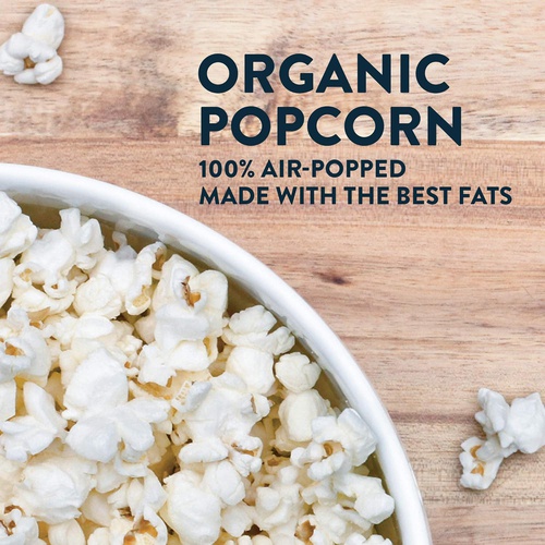  Lesserevil Organic Popcorn, Classic Cheddah, 25 Ounce