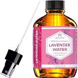 Lavender Water Toner by Leven Rose, 100% Pure Organic Chemical Free Toner for Skin, Hair and Face 4 oz