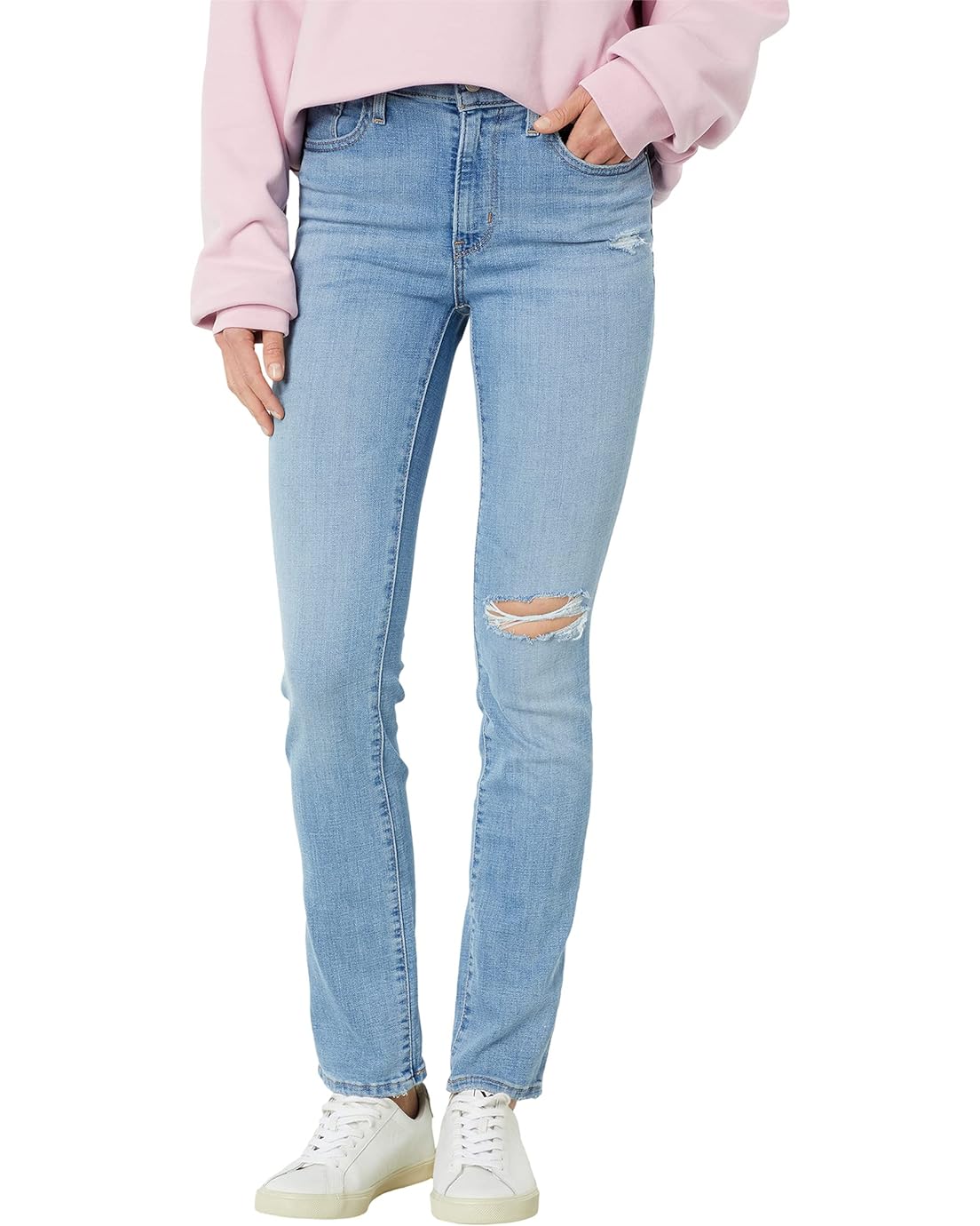 Levis Womens 724 High-Rise Straight