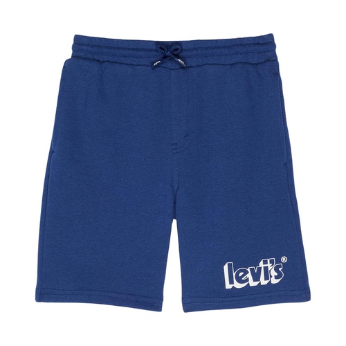 리바이스 Levis Kids Soft Knit Jogger Shorts (Little Kids)