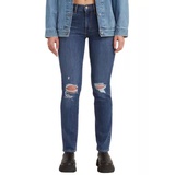 High Rise Straight Chelsea Jeans