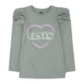 Levis Kids Puff Sleeve Graphic T-Shirt (Little Kids)