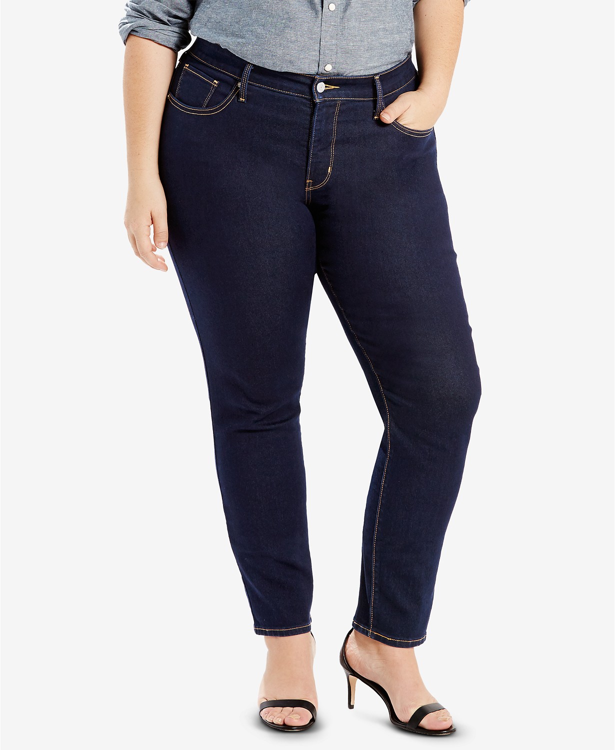 Trendy Plus Size 311 Shaping Skinny Jeans