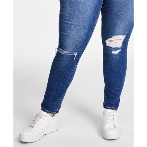 리바이스 Trendy Plus Size 721 High-Rise Skinny Jeans
