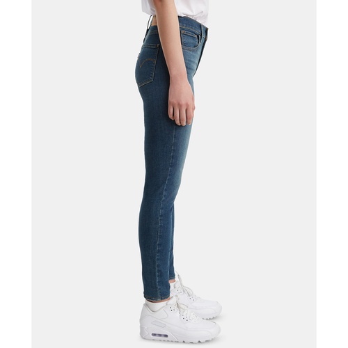 리바이스 Womens 720 High Rise Super Skinny Jeans in Short Length