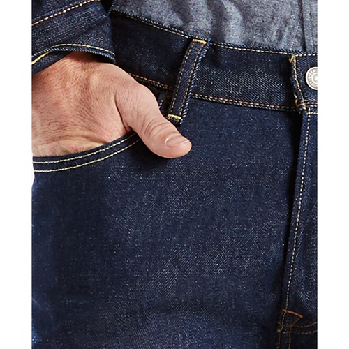 리바이스 Mens 501 Original Fit Button Fly Stretch Jeans