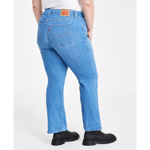 리바이스 Trendy Plus Size 725 High-Rise Bootcut Jeans