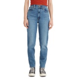 High-Waist Casual Mom Jeans