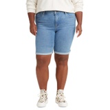 Trendy Plus Size Classic Bermuda Shorts