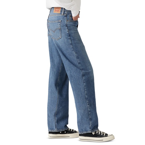 리바이스 Womens Mid Rise Cotton 94 Baggy Jeans