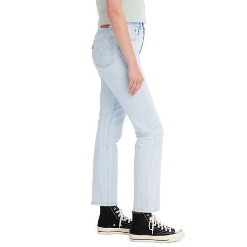리바이스 Womens 501 Original-Fit Straight-Leg Jeans