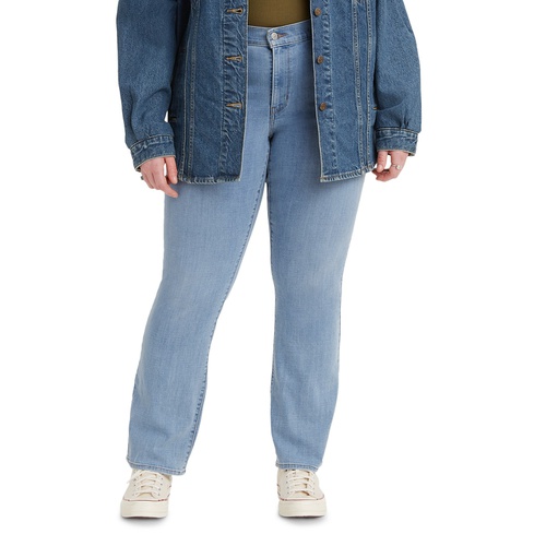 리바이스 Trendy Plus Size Classic Bootcut Jeans